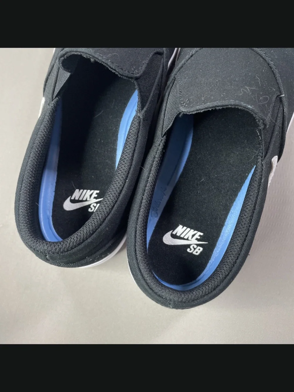 NEW Nike Shoes Mens 8.5 Womens 10 black SB Chron 2 slip on casual summer skate